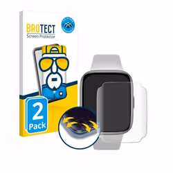 BROTECT Protection Intégrale 3D Incurvé pour Xiaomi Redmi Watch 3 Active (2 Pièces) - Couverture Complète Film Protection Écr