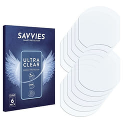 Savvies Protection Ecran pour Honor 90 Lite (Caméra UNIQUEMENT) (6 Pièces) - Film Protection Ultra Clair