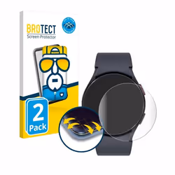 BROTECT Protection Intégrale 3D Incurvé pour Samsung Galaxy Watch 6 / 5 (44 mm) (2 Pièces) - Couverture Complète Film Pro
