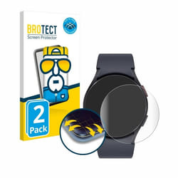 BROTECT Protection Intégrale 3D Incurvé pour Samsung Galaxy Watch 6 / 5 (44 mm) (2 Pièces) - Couverture Complète Film Pro