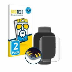 BROTECT Protection Intégrale 3D Incurvé pour Huami Amazfit Bip 5 (2 Pièces) - Couverture Complète Film Protection Écran