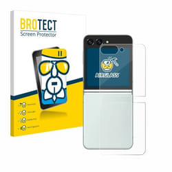 BROTECT Film Protecteur Verre 9H pour Samsung Galaxy Z Flip 5 (Arrière) [Anti-Rayures Transparent]