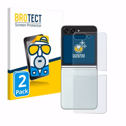 BROTECT Protection Ecran Anti-Reflet pour Samsung Galaxy Z Flip 5 (Arrière) (2 Pièces) - Film Mat