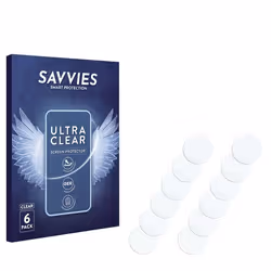 Savvies Protection Ecran pour Samsung Galaxy Z Flip 5 (Caméra UNIQUEMENT) (6 Pièces) - Film Protection Ultra Clair