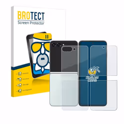 BROTECT Anti-Reflet Protection dÉcran Verre Mat pour Samsung Galaxy Z Flip 5 (Avant+Arrière) - Film Protecteur Vitre 9H