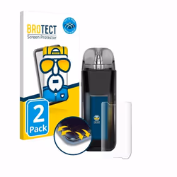 BROTECT Protection Intégrale 3D Incurvé pour Vaporesso Luxe XR (2 Pièces) - Couverture Complète Film Protection Écran
