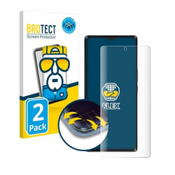 BROTECT Protection Intégrale 3D Incurvé pour Blackview A200 Pro (2 Pièces) - Couverture Complète Film Protection Écran