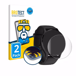BROTECT Protection Intégrale 3D Incurvé pour Garmin Venu 3S (2 Pièces) - Couverture Complète Film Protection Écran