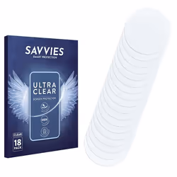 Savvies Protection Ecran pour Garmin vivoactive 5 (18 Pièces) - Film Protection Ultra Clair