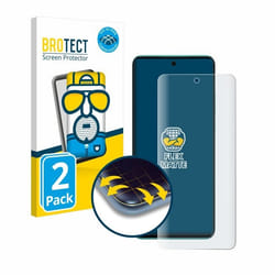BROTECT Protection Intégrale 3D Incurvé Matte pour Motorola Edge 40 Neo (2 Pièces) - Couverture Complète Film Protection Écran