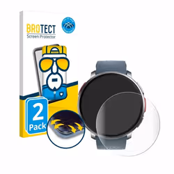 BROTECT Protection Intégrale 3D Incurvé pour Polar Vantage V3 (2 Pièces) - Couverture Complète Film Protection Écran