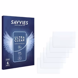 Savvies Protection Ecran pour Olympus OM System Tough TG-7 (6 Pièces) - Film Protection Ultra Clair