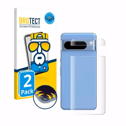 BROTECT Protection Intégrale 3D Incurvé pour Google Pixel 8 Pro (Arrière) (2 Pièces) - Couverture Complète Film Protection Éc ...