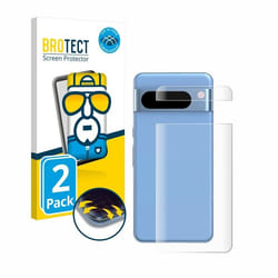 BROTECT Protection Intégrale 3D Incurvé pour Google Pixel 8 Pro (Arrière) (2 Pièces) - Couverture Complète Film Protection Écra