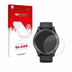 upscreen Protecteur d’Écran en Verre Trempé pour Garmin Vivomove Trend – Glass-Plastique 9H Dureté