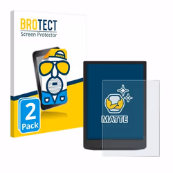 BROTECT Protection Ecran Anti-Reflet pour PocketBook InkPad Color 3 (2 Pièces) - Film Mat