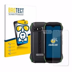 BROTECT Film Protecteur Verre 9H pour Blackview N6000 (Avant+Caméra) [Anti-Rayures Transparent]