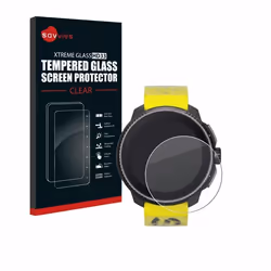 Savvies Verre Trempé pour Suunto Race Vitre Protection Ecran Film Trempé de Verre Dureté 9H