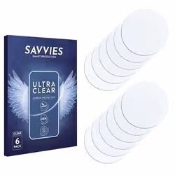 Savvies Protection Ecran pour Motorola Moto G54 (Caméra UNIQUEMENT) (6 Pièces) - Film Protection Ultra Clair