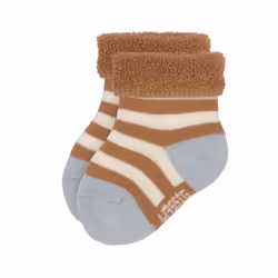 Lässig 1532009067-12 chaussette Unisexe Chaussettes Crew Bleu, Marron, Orange 3 paire(s)