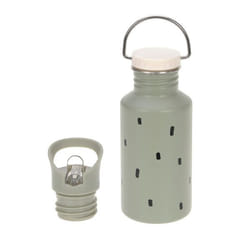 Lässig 1210026581 gourde 500 ml Polypropylène (PP), Silicone, Acier inoxydable Vert