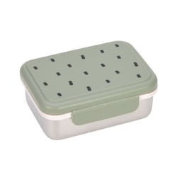 Lässig 1210029581 gamelle Boîte de rangement alimentaire Polypropylène (PP), Acier inoxydable Olive 1 pièce(s)