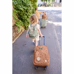 Lässig 1204007354 bagage Chariot Carapace molle Beige Polyester