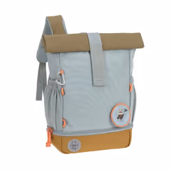 Lässig Sac à dos enfant Rolltop Nature, bleu clair, Ville, Garçon/Fille, Polyester