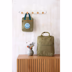 Lässig 1103045348 Sac à dos Olive Coton