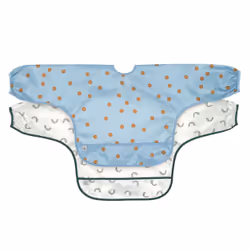 Lässig 1311021340, Tablier à bavette, Multicolore, Mâle, 6 mois, 24 mois, Motif