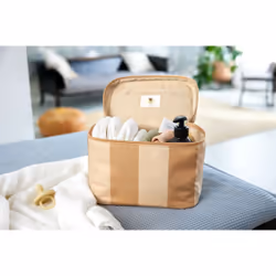 Lässig Casual Organisateur de câbles Beige, Couleur camel Polyester
