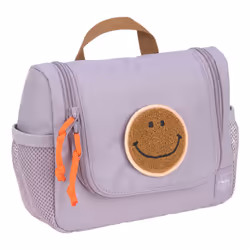 Lässig 12040127010, Trousse de toilette, Polyester recyclé, Lilas, 100% polyester, Monochromatique, Fermeture à glissière