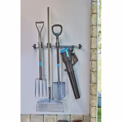 Gardena 3509-20 support de stockage d'outils de jardin Mural Plastique, Caoutchouc, Acier