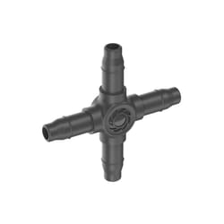 Dérivation en croix 4,6 mm. Goutte à goutte. Connexion «Easy & Flexible». Boite de 20 pièces (13214-26) - Gardena