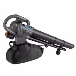 Gardena PowerJet 18V P4A souffleur de feuilles sans fil Noir, Bleu, Orange 19 V Lithium-Ion (Li-Ion)