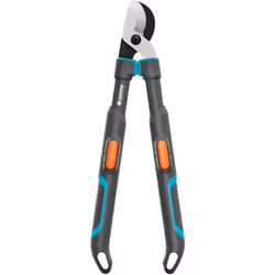 GARDENA Coupe-branches télescopique TeleCut Pro S Lames en acier de qualité pour une force de coupe puissante avec un diamètr ...