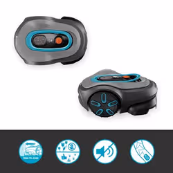 Gardena smart SILENO max Tondeuse à gazon robot Batterie Gris - Vue supplémentaire 2