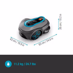 Gardena smart SILENO free Tondeuse à gazon robot Batterie Gris - Vue supplémentaire 3