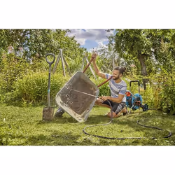 Gardena Liano tuyau d'arrosage 10 m Au-dessus du sol Polyvinyl chloride (PVC) Noir, Gris - Vue supplémentaire 4