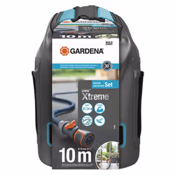 Gardena 18491-20, 10 m, Noir, Polyvinyl chloride (PVC), 35 bar, 1,3 cm, 1 pièce(s)
