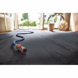 Gardena Liano tuyau d'arrosage 10 m Au-dessus du sol Polyvinyl chloride (PVC), Textile Noir, Gris - Vue supplémentaire 4