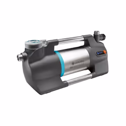 Gardena 6300 SilentComfort, 1050 W, Secteur, 4,9 bar, 6300 l/h, IPX4, Bleu, Gris, Acier inoxydable