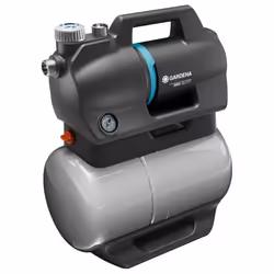 Gardena Pressure Tank Unit 3900 Silent, 650 W, Secteur, 4,3 bar, 3900 l/h, IPX4, Noir, Gris