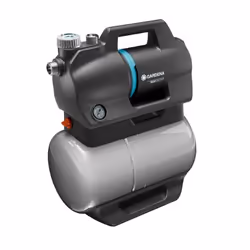 Gardena 5600 SilentComfort, 650 W, Secteur, 4,3 bar, 3900 l/h, IPX4, Aluminium, Noir, Bleu, Gris