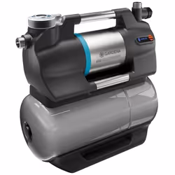 Gardena Pressure Tank Unit 6300 SilentComfort, 1050 W, Secteur, 4,9 bar, 6300 l/h, IPX4, Noir, Gris