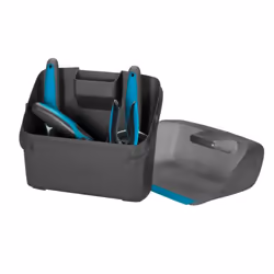 Gardena 8971-20, Boîte de rangement, Bleu, Gris, Rectangulaire, Monochromatique, Extérieure, Gris