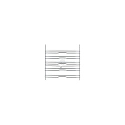 Grille de maintien compatible avec WHIRLPOOL 481010762741 pour plaques de cuisson