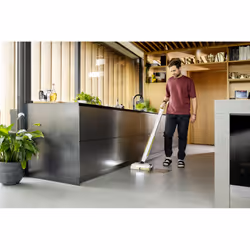 Kärcher FC 8 Smart Signature Line Balai électrique Batterie Humide Sans sac Argent, Blanc, Jaune 2,85 Ah - Vue supplémentaire 7