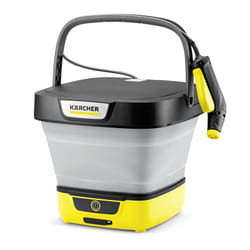 Kärcher OC 3 FOLDABLE Nettoyeur haute pression Compact Batterie 120 l/h Noir, Blanc, Jaune