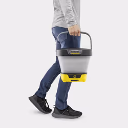 Kärcher OC 3 FOLDABLE Nettoyeur haute pression Compact Batterie 120 l/h Noir, Blanc, Jaune - Vue supplémentaire 4